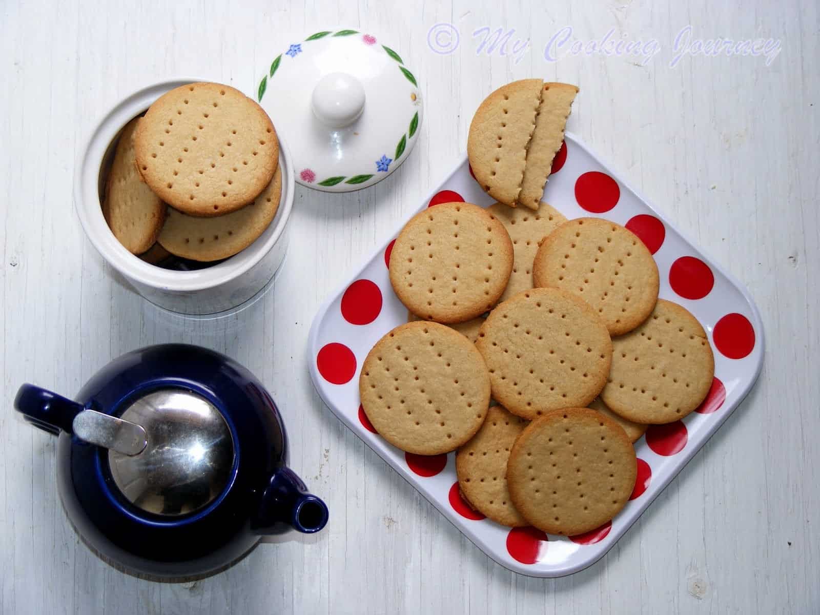 English Digestive Biscuits / American Tea Biscuits English Digestive cookies %%
