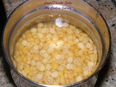 Soak the Channa dal in a water