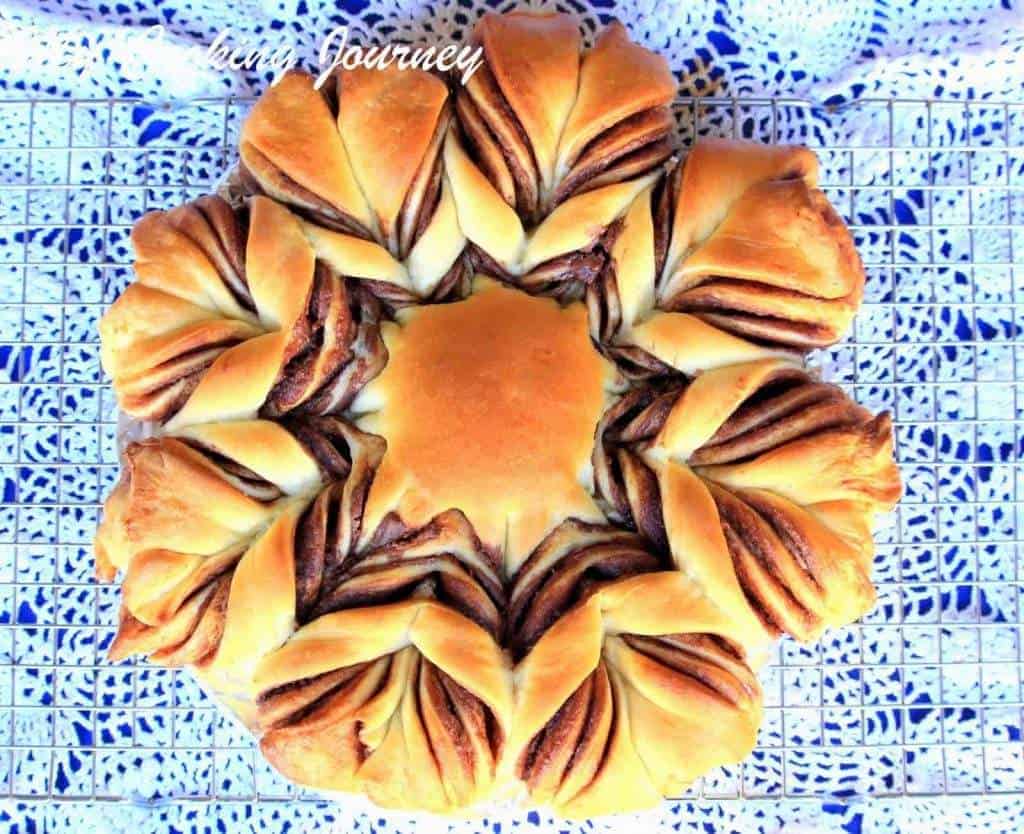 Nutella Brioche Flower Bread