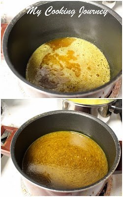 Boil the ingredients
