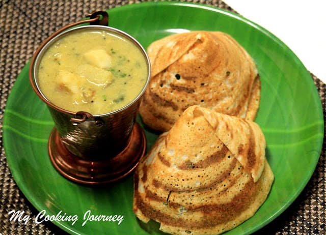 Kadappa – Tanjore served in a plate