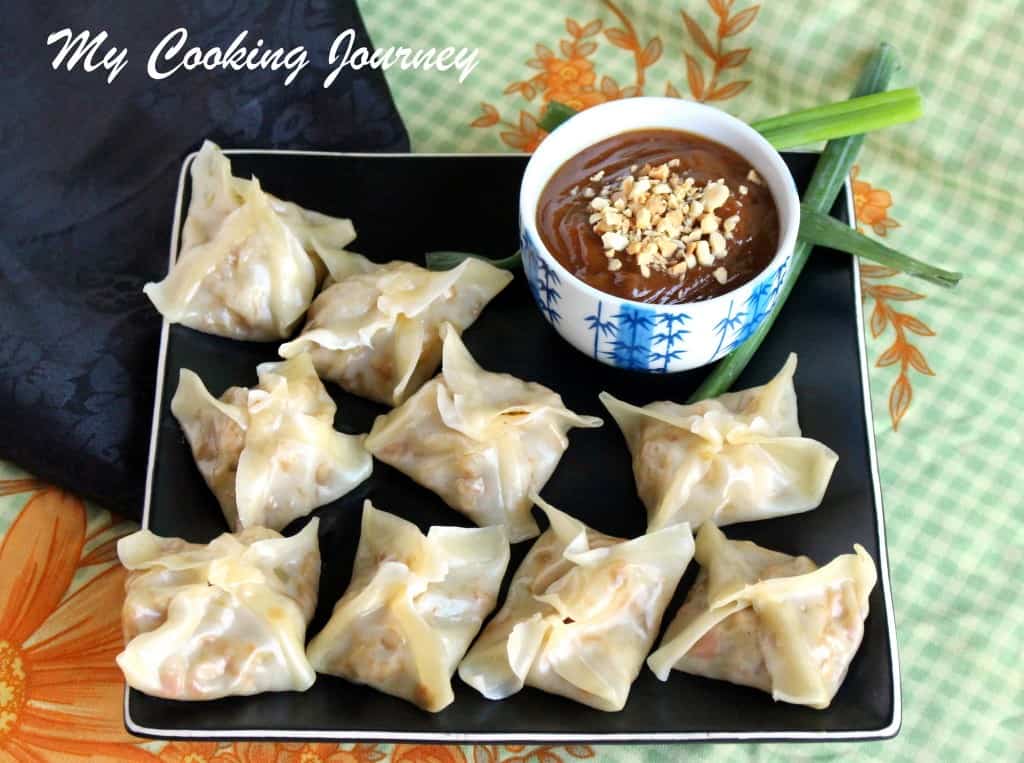 Chinese Vegetable and tofu Steamed Dumplings