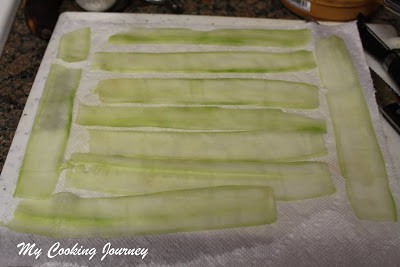 Cucumber Roll ups