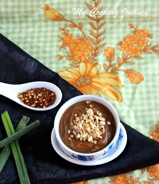 Spicy Peanut sauce 