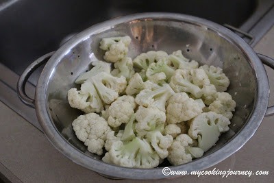 Oven Roasted Cauliflower 