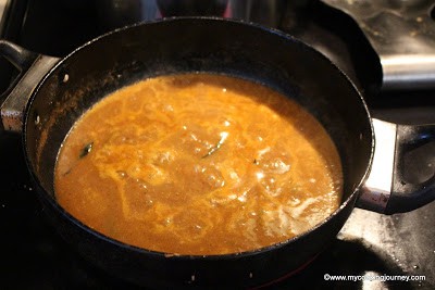 Boiling Kuzhambu 