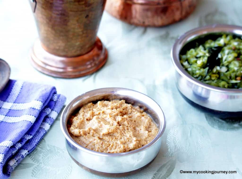 Paruppu Thogayal in a bowl