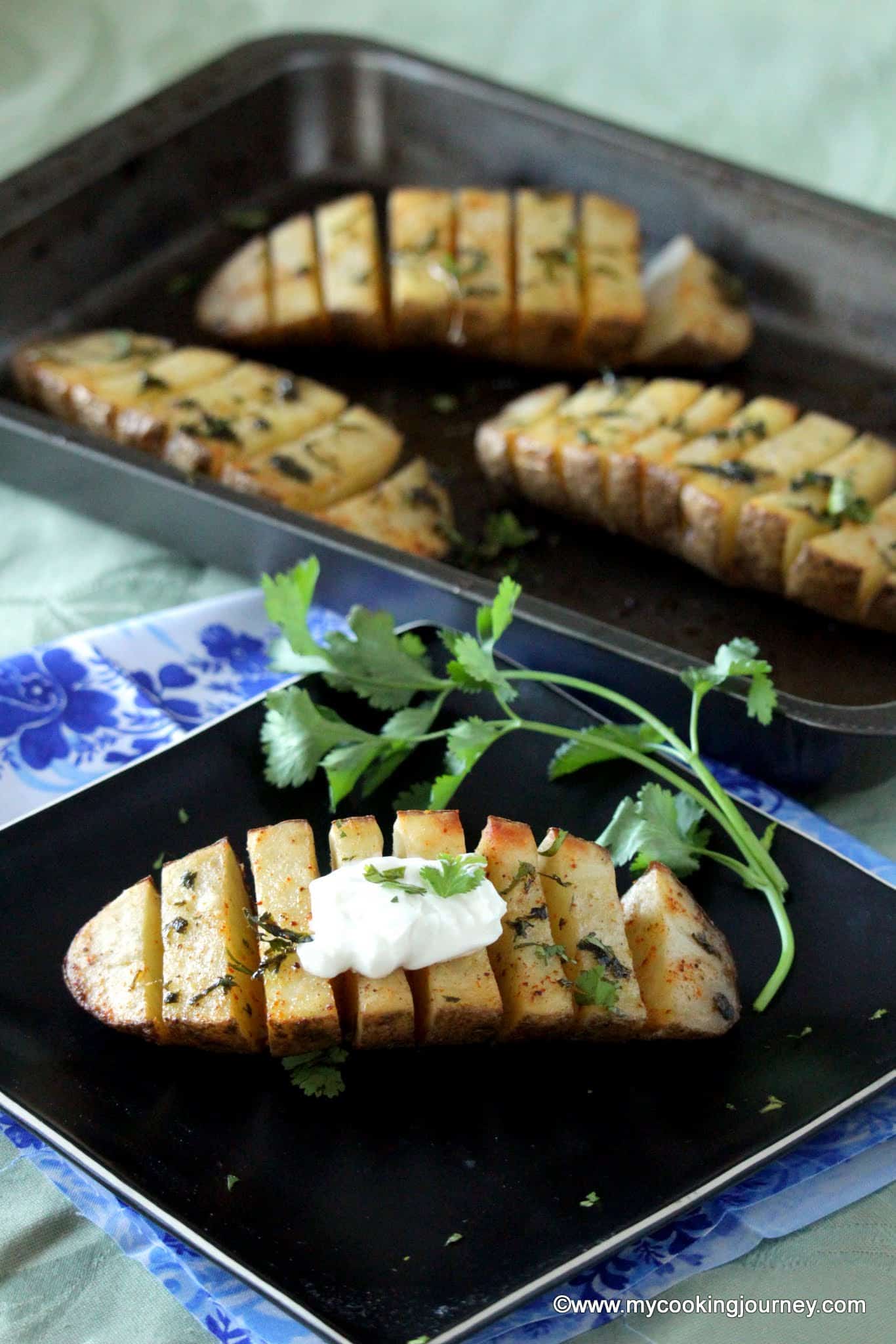 Scored Potatoes – Spicy Scored Baked Potatoes Scored Potatoes %%