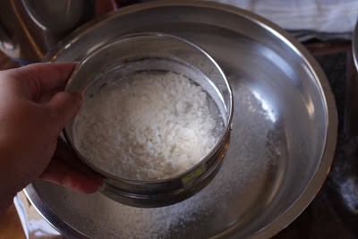 Shifting ground Rice Flour