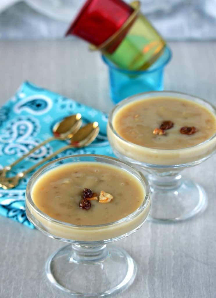 Jevarisi Payasam in bowl