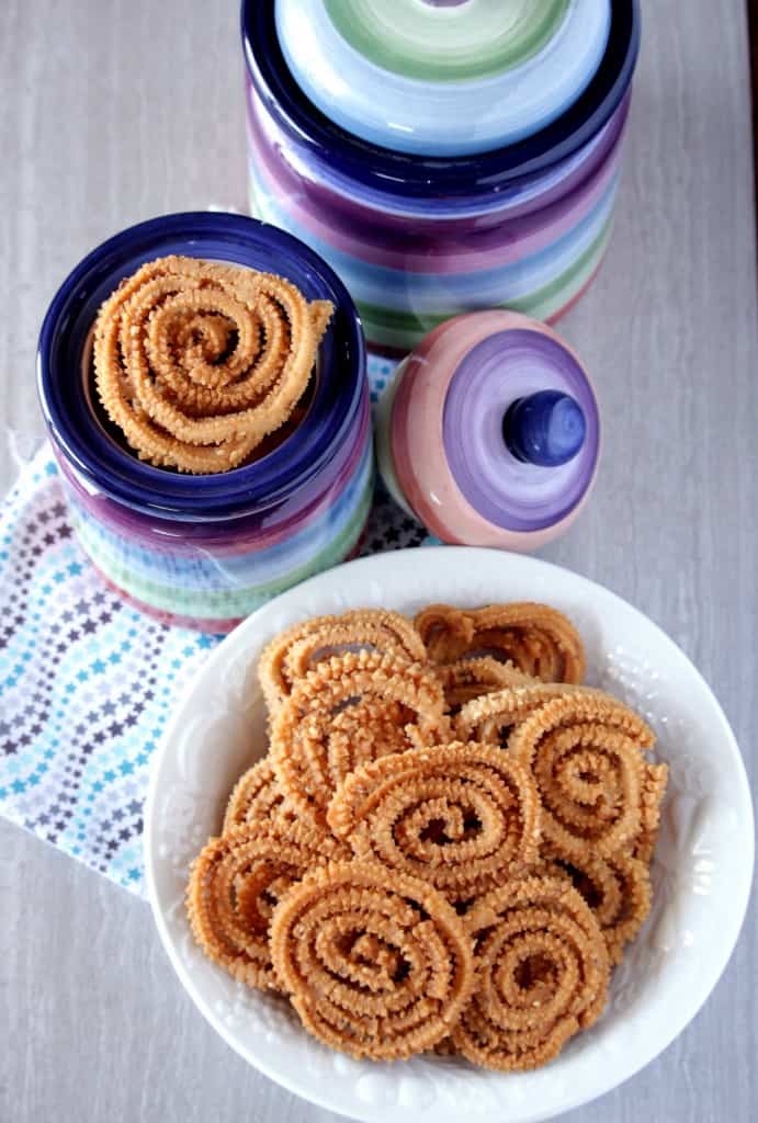  Manapparai Murukku in a Plate