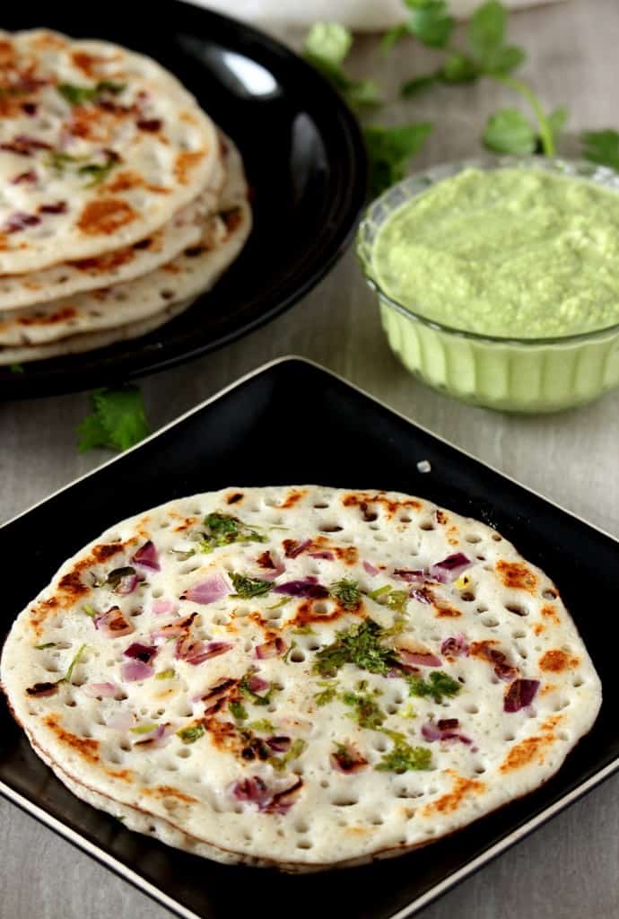 Onion Oothappam | Onion Uthappam - My Cooking Journey