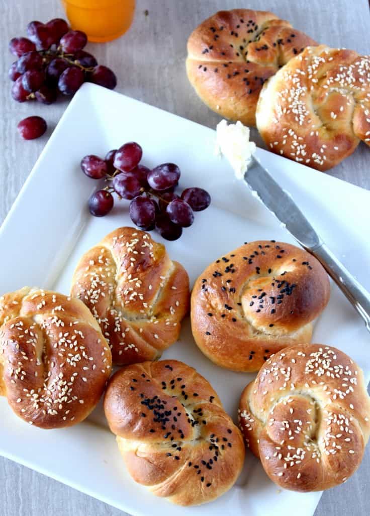 Soft Turkish Bagel for breakfast.