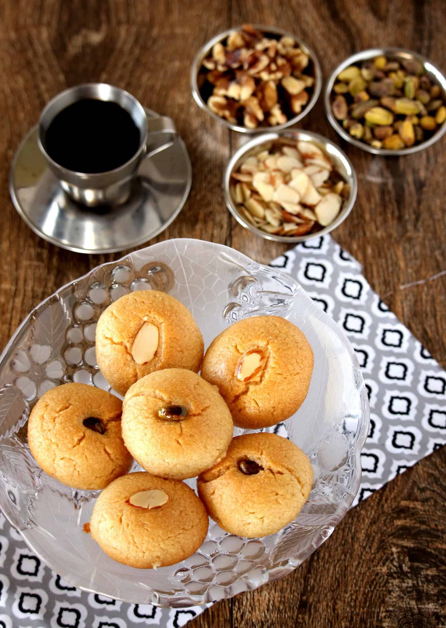 Sekerpare – Turkish Soft Cookies in Sugar Syrup (Egg less Recipe) Sekerpare %%