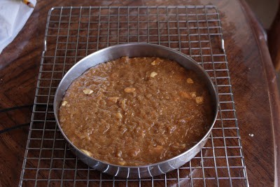 Lauki Burfi cooling on a cooling rack