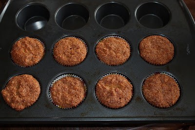 Bake the muffins in a pan