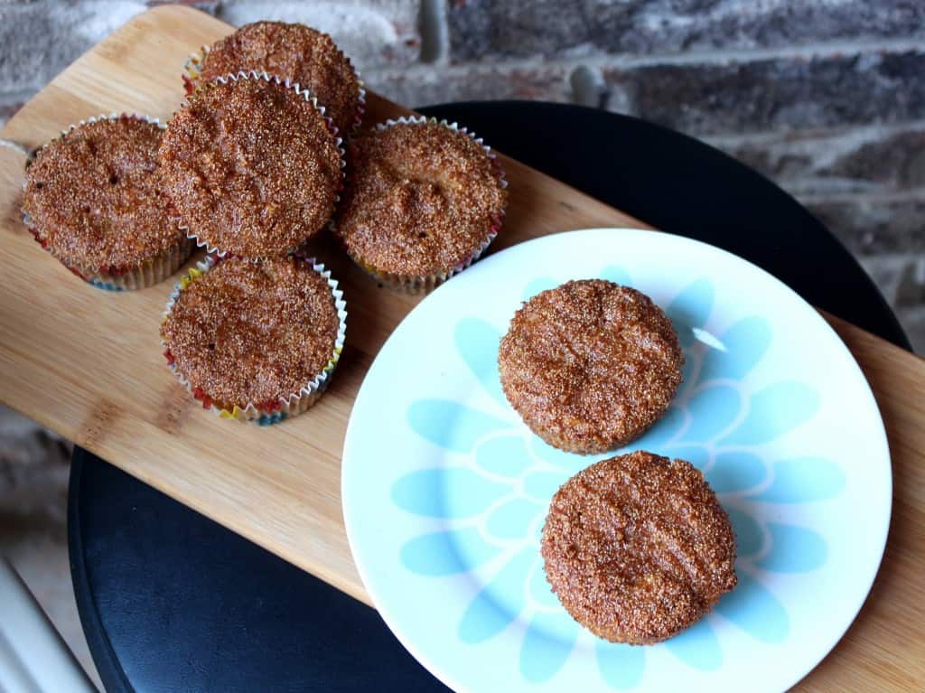 Jackfruit Semolina Muffins in a Plate