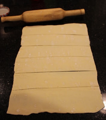 slicing Puff Pastry Sheet