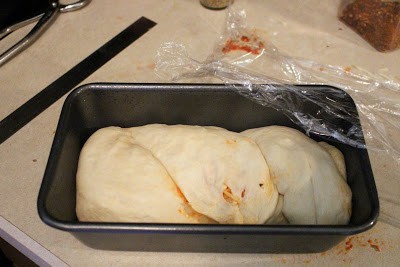 Rise the loaf in a pan