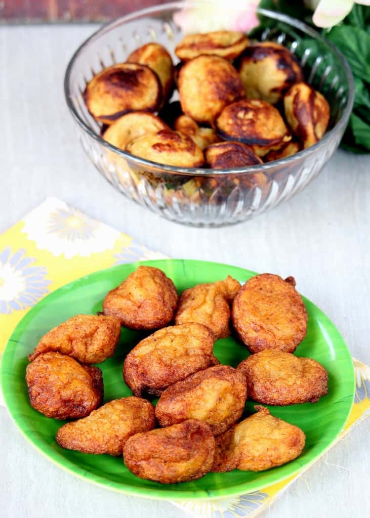 Plantain Balls in a Plate