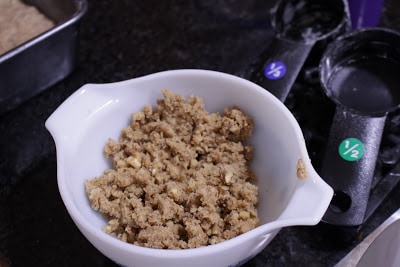 Zucchini Bread dough in a bowl.