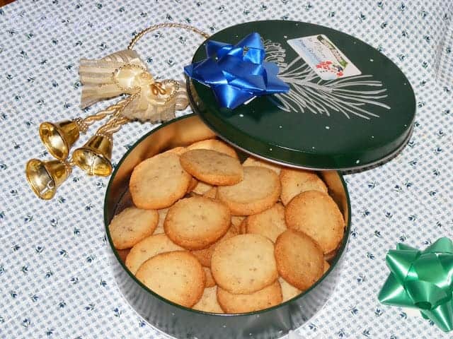 Pecan Shortbread Cookies 