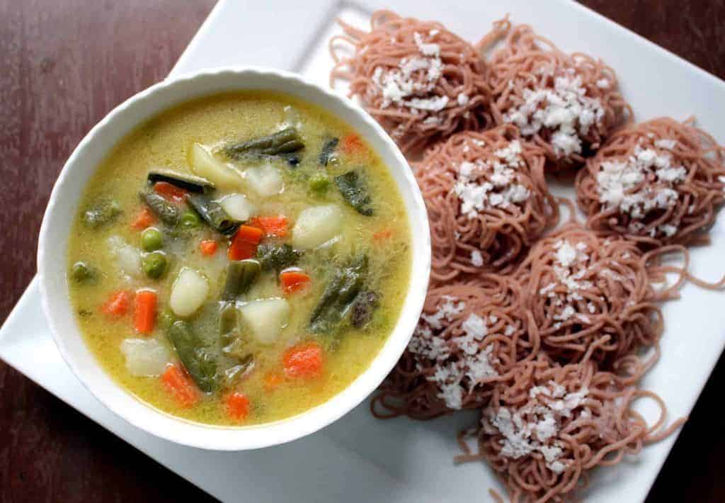 Vegetable Stew – Kerala Style Vegetable Stew – No Onion No Garlic Vegetable Stew