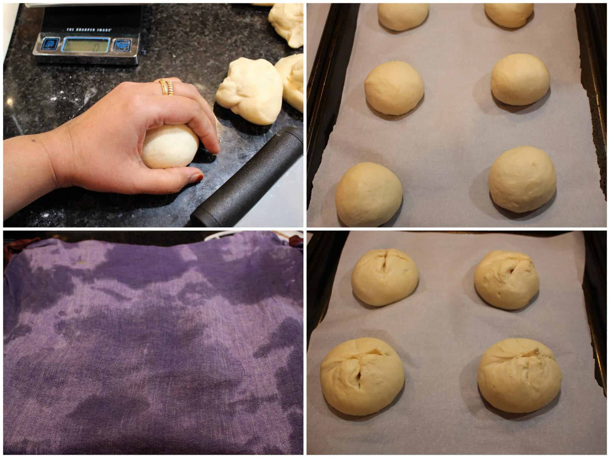 Proofing and shaping dough