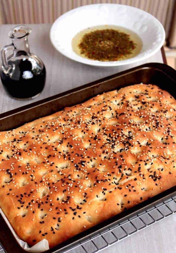 L for Lagana Bread | Greek Lenten Flatbread | Vegan Flatbread