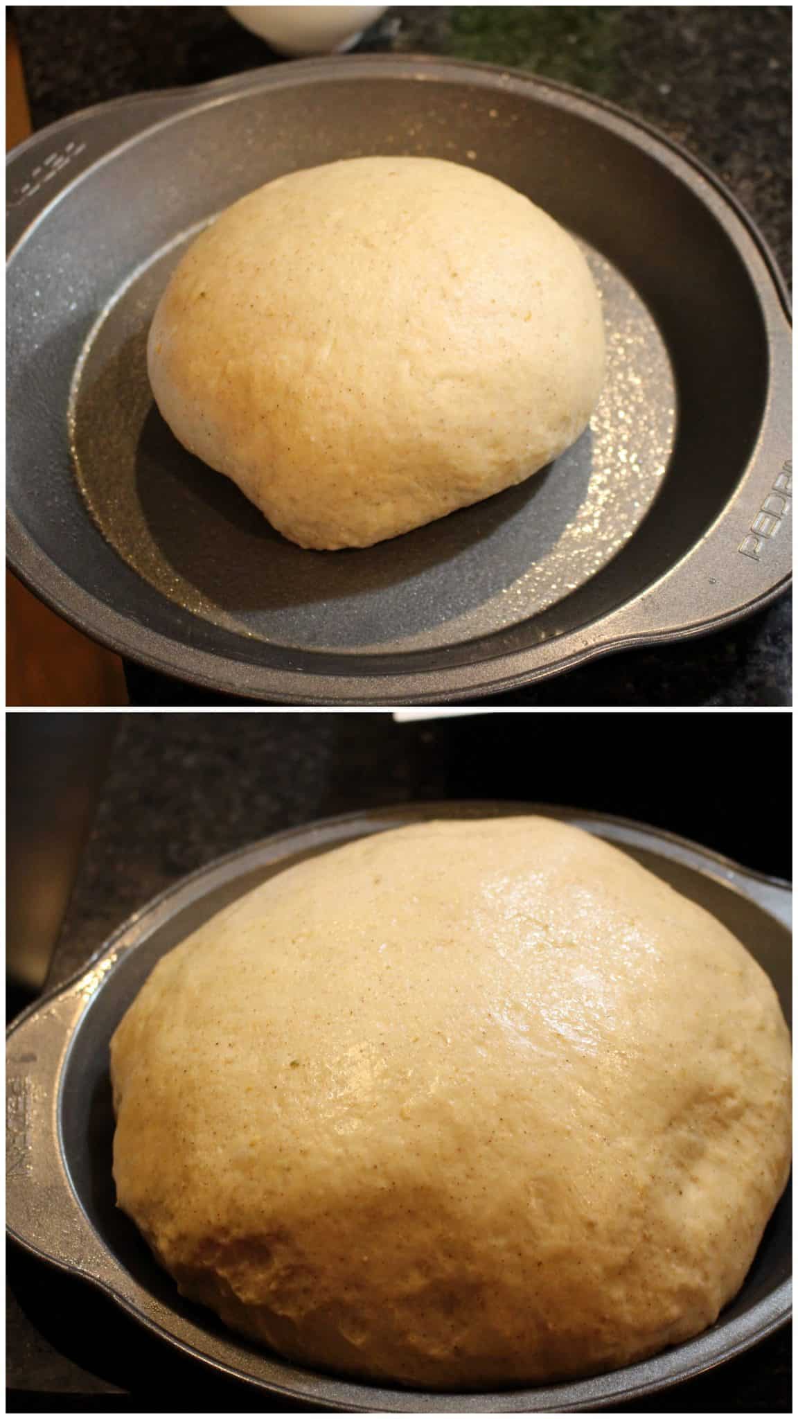 Making a Dough in a Bowl