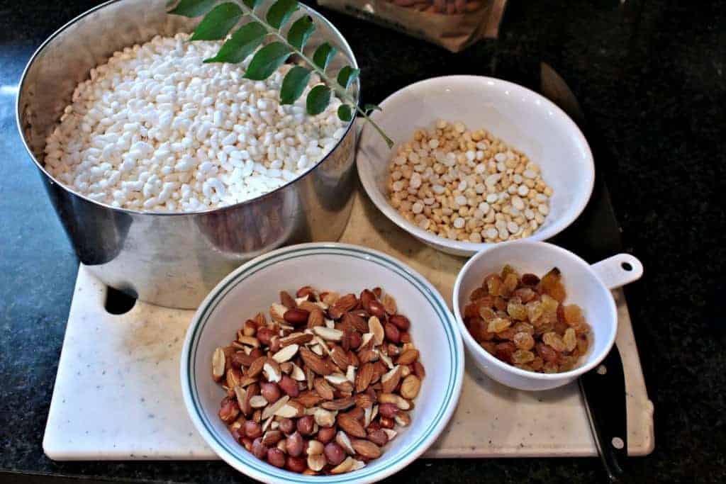 Ingredients needed to make kara pori
