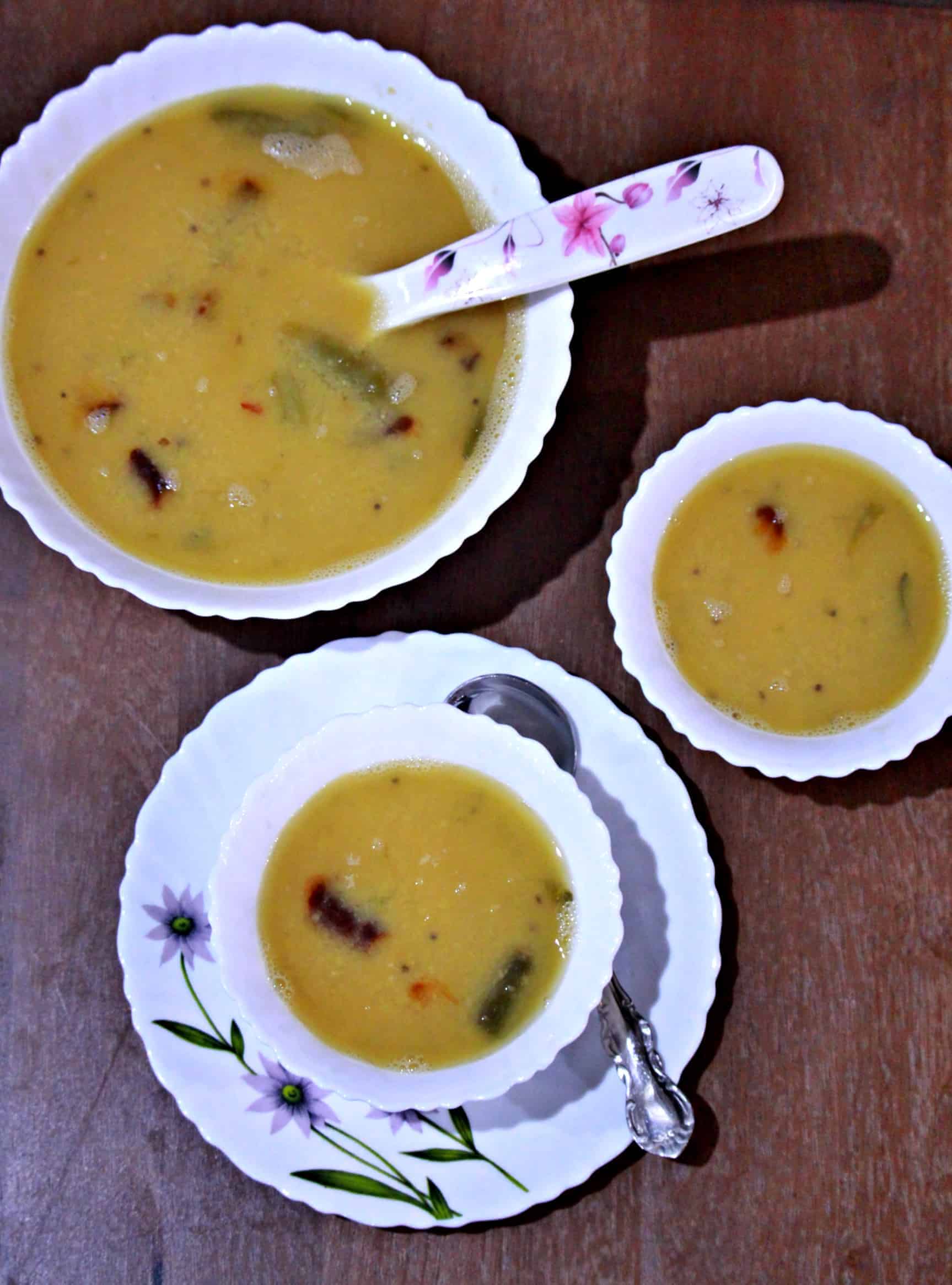 Dali Thoy | Konkani Style Dal | Vegan Spiced Lentil