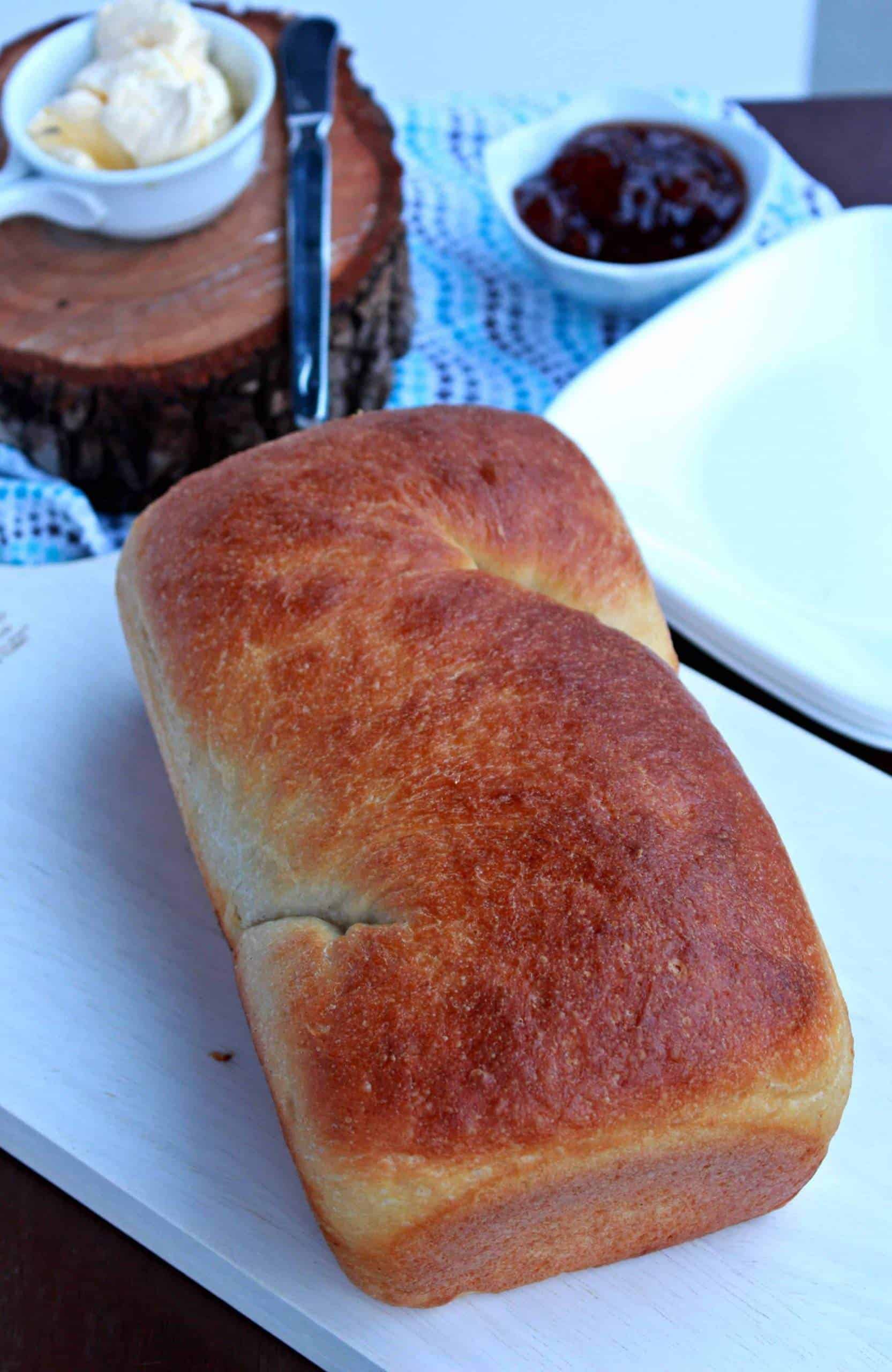 Victorian Milk Bread loaf 