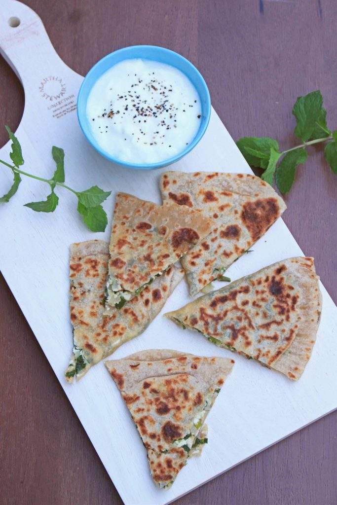 Qutab | Kutab | Azerbaijani Stuffed Flatbread