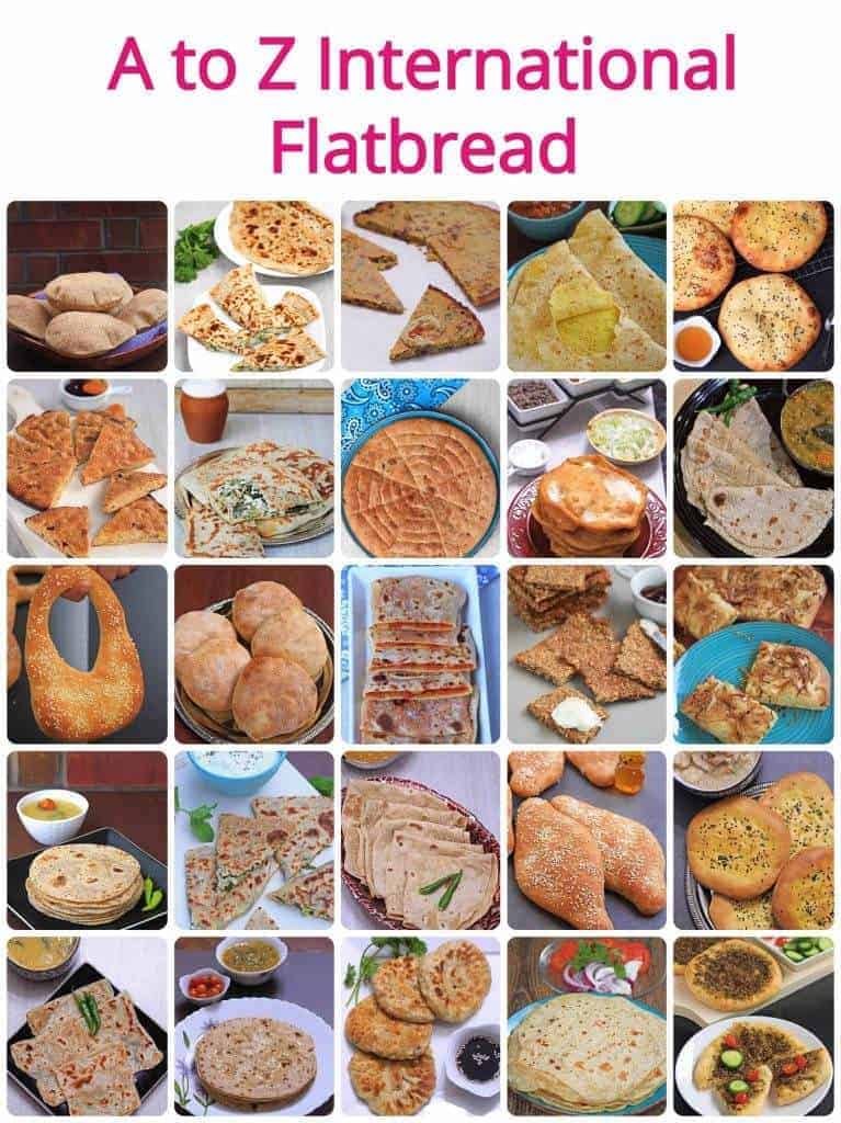 A - Z International Flatbread | 26 Flatbread around the World
