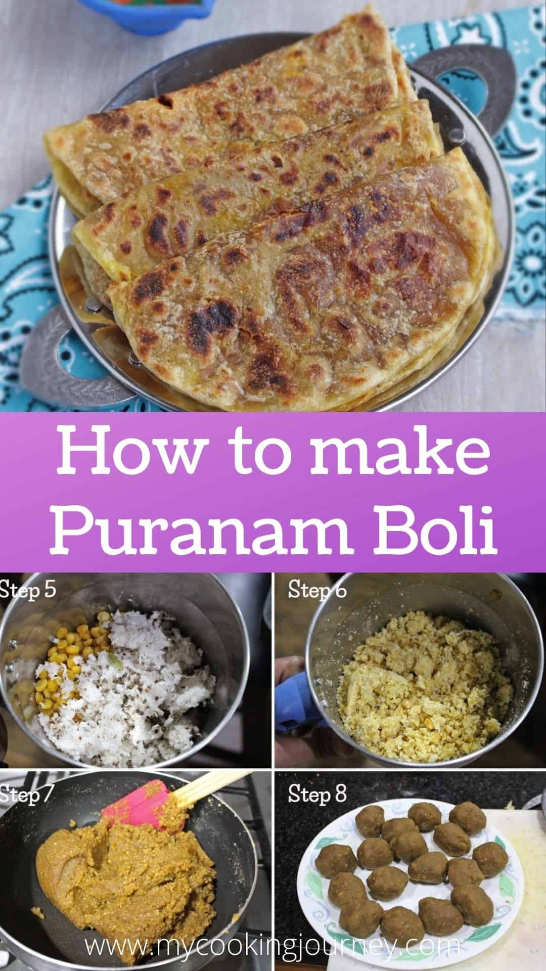 Puranam Boli Puran Poli Recipe My Cooking Journey