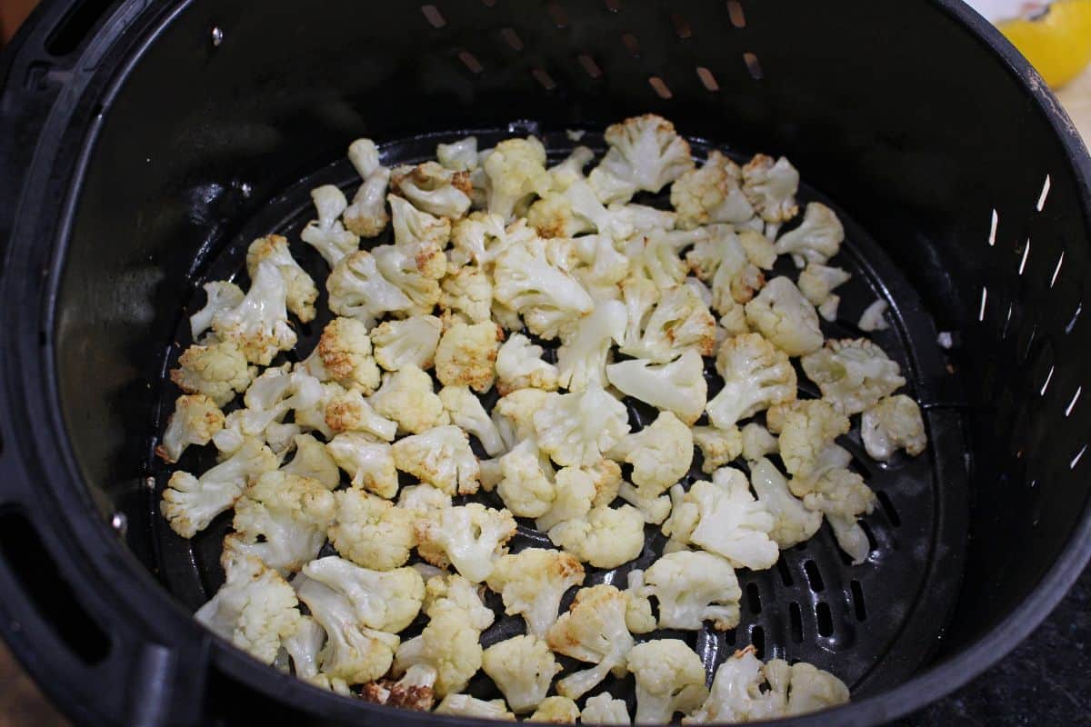 cauliflower roasted in air fryer