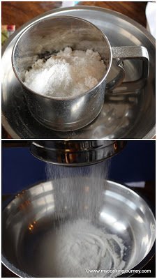 Sieving flour and other things