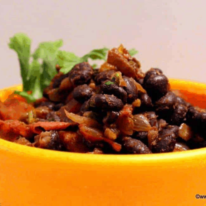 Warm Black Bean Salad in a Bowl