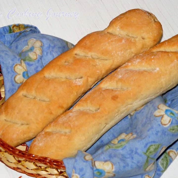 French Baguettes in a basket - Feature Image