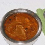 Parangikkai Vathal Kuzhambu in a bowl - Feature Image