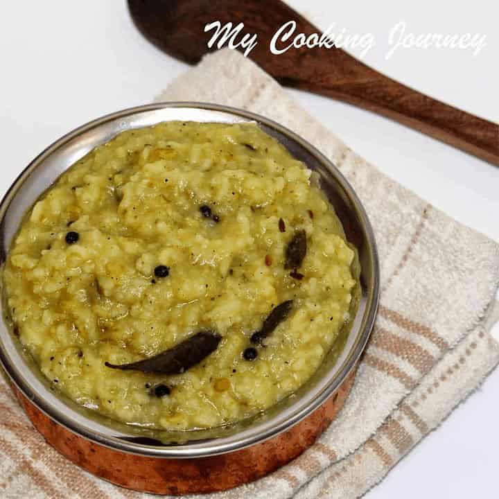 Ven Pongal in a bowl - feature image